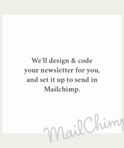 Mailchimp Newsletter Design Service