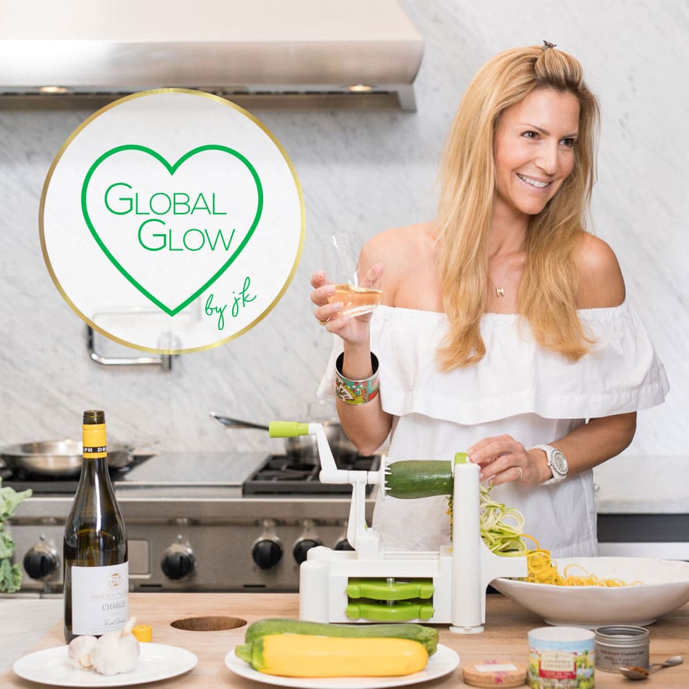 Global Glow Food Blogger Website Design